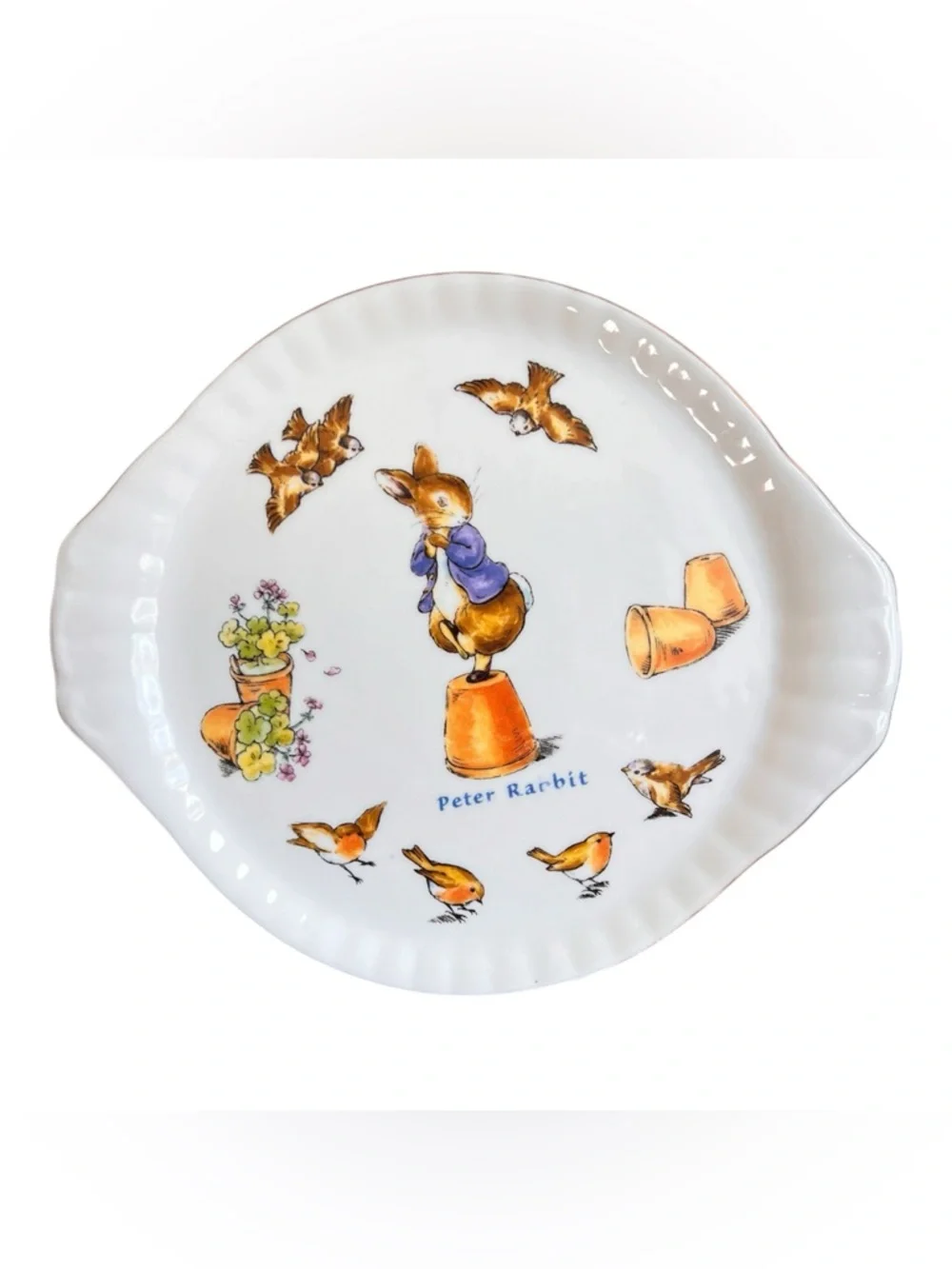 Peter Rabbit Decorative Plate 8” The‎ World of Beatrix Potter 2002 Collectible